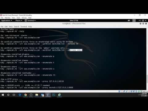 15 Brute forcing a WordPress Website