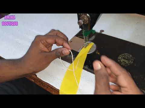 How To Attach Dori Wali Invisible Piping On Princess Cut
