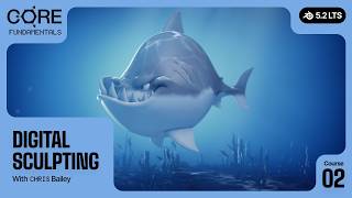 Digital Sculpting in Blender 5.2 LTS | CORE V2 Course Trailer