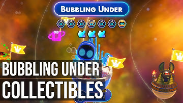 Astro Bot - Bubbling Under Collectibles - All Bots and Puzzle Pieces Locations