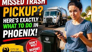 How to report a missed trash pickup in Phoenix How to report a missed trash pickup in Phoenix