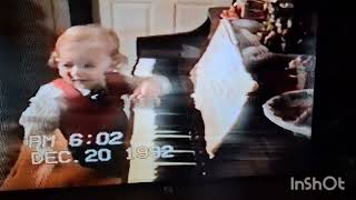 Collins Family Christmas 1993 Tyler Eric Lynn Gaylan Richard Wolfe Bean Station Tn junior Jr Amos 