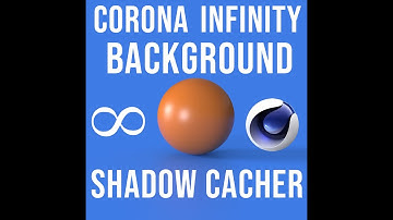 Create an Infinity Background AND shadow cache surface in Corona C4D