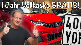 Versicherungskennzeichen 2026: Vollkasko schon ab 740€ oder sogar GRATIS möglich!