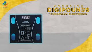 Digipounds Timbangan Badan Digital Health Scale Skala s.d 180KG Akurat