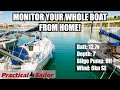 Monitor your whole boat from home on a mobile app
