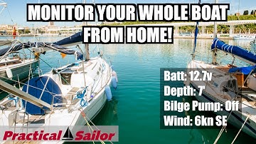 Monitor Your Whole Boat From Home On A Mobile App