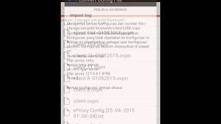 Open Vpn import dan edit config screenshot 5