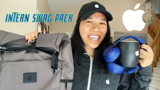 Apple Intern Swag Package  Unboxing + Bloopers