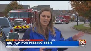 Search For Missing Teen
