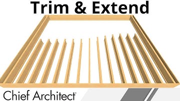 Using Trim and Extend Commands