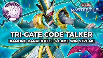 6-0 Streak! Tri-Gate Code Talker Extra Link Deck (Diamond Rank Duels) - Yu-Gi-Oh! Master Duel