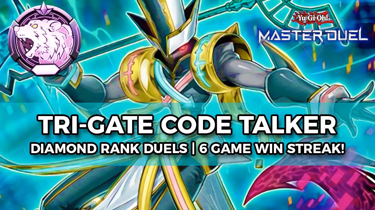 60 Streak! TriGate Code Talker Extra Link Deck (Diamond Rank Duels