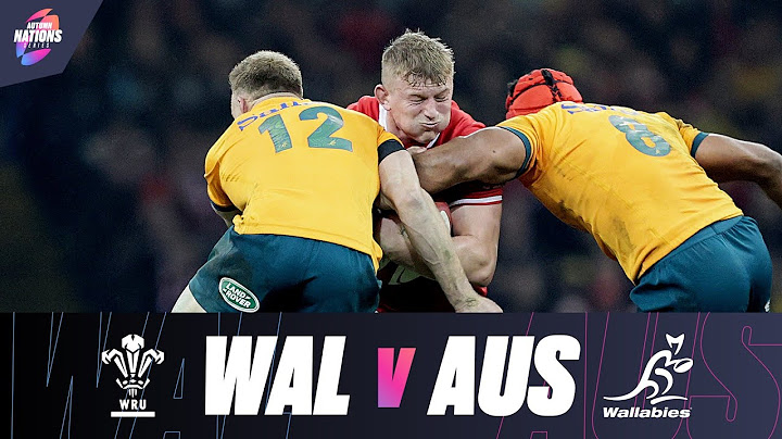 EXTENDED HIGHLIGHTS | Wales v Australia | Autumn Nations Series