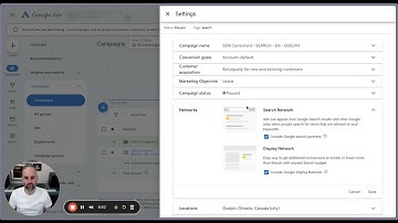 Google Ads   Turning Off Search and Display Expansion