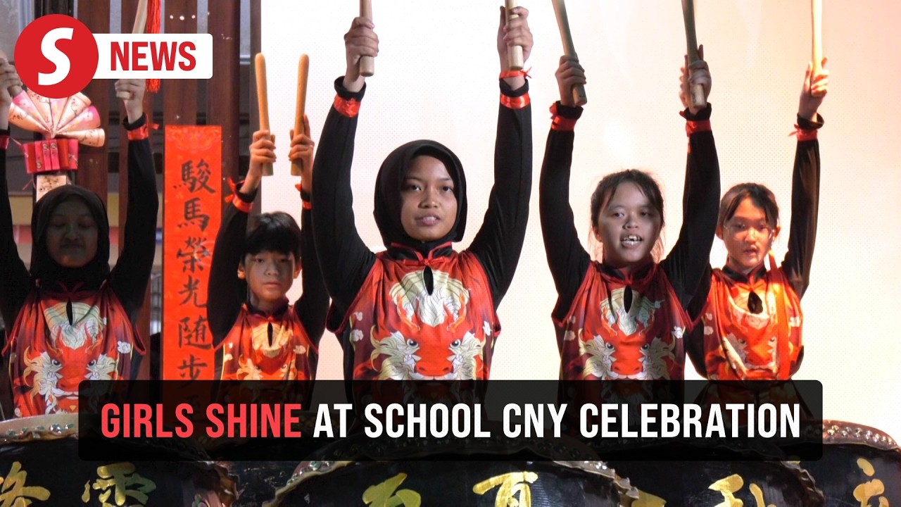 Girls break barriers at SMK Bandar Baru Sungai Long's CNY celebration
