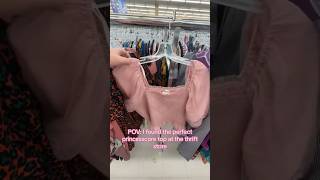 POV: I Thrifted the perfect princesscore top!  #princesscore #thrfiting #thriftwithme