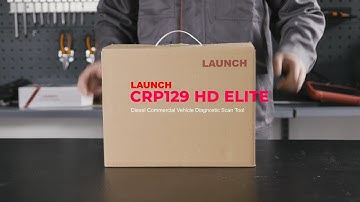 LAUNCH CRP129 HD 24V Truck Diagnostic Tools | Unboxing 2