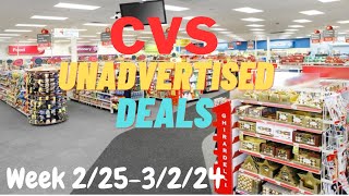CVS unadvertised deals - 24 18 unadvertised deals