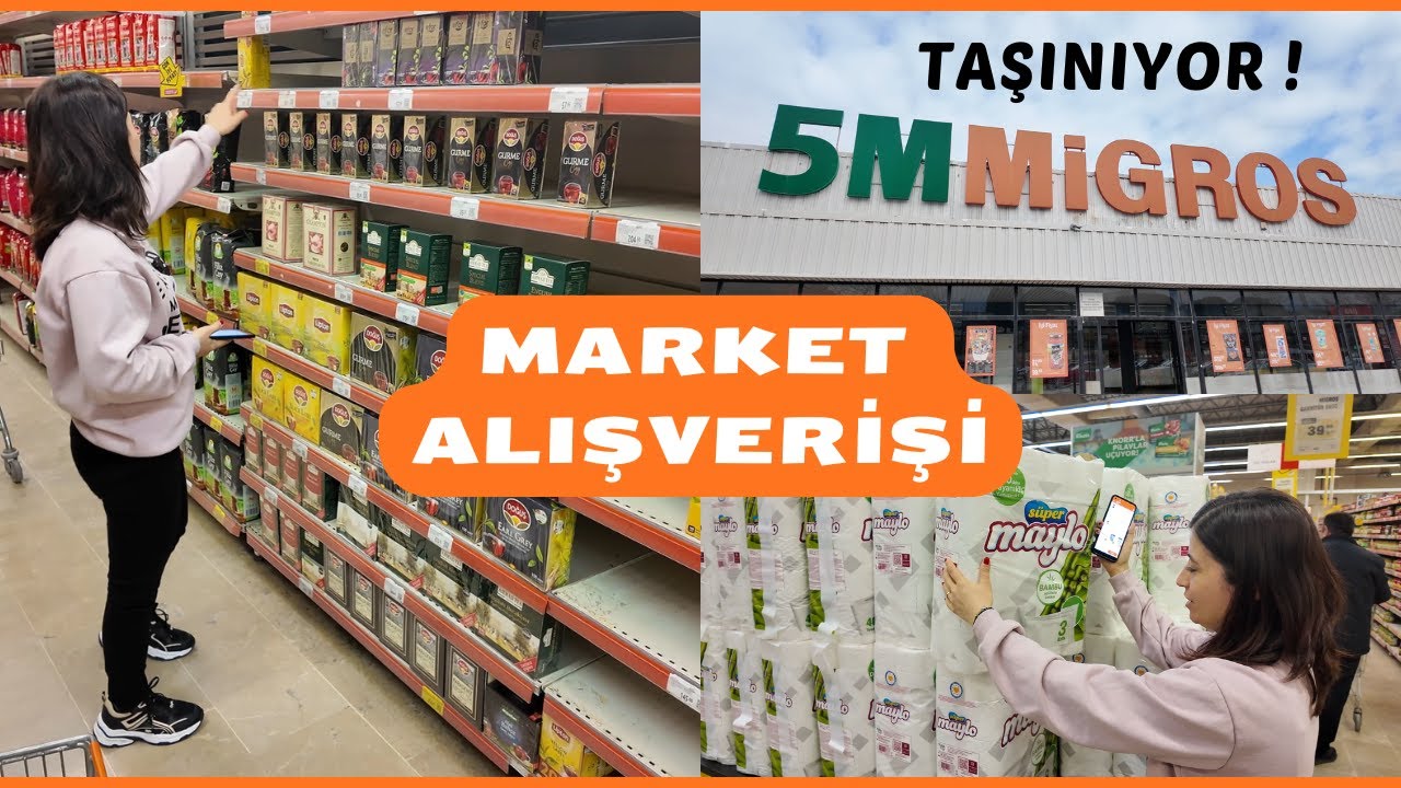 5M Migros’ta Son Günler mi? ❗ Fiyat Kontrolü & Eksik Alışveriş Vlog