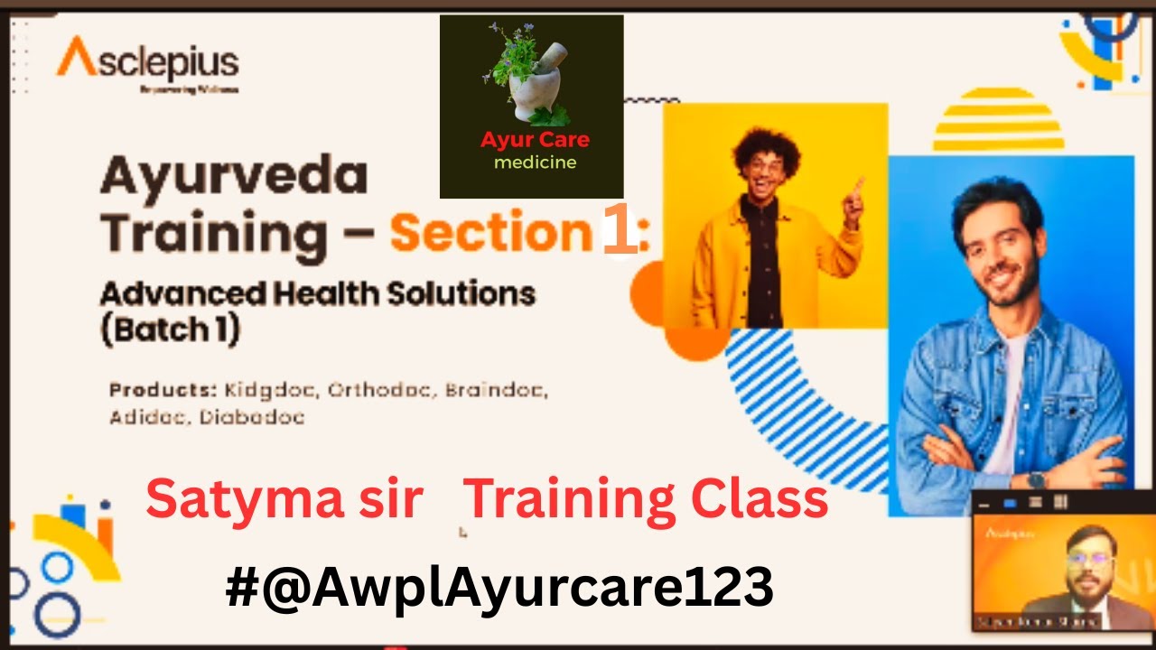 Satyam sir on 15.12.2025 Ayurveda Section 1 | #@AwplAyurcare123 | Awplayurcare- Ayurvedic medicine |