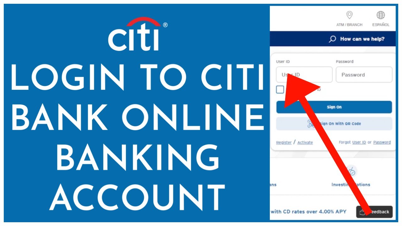 Citibank Online Banking Account