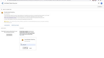 Socialinsider Google Data Studio Connector
