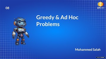 ICPC Tanta Community | Winter 2026 | L0W7 | Greedy & Adhocs