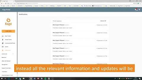 Kogo Ltd - Your New Customer Portal