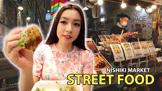 Exploring the Biggest Food Market in Kyoto, Japan