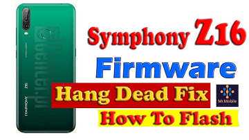 Symphony Z16 Firmware Rom - Flashing / How To flash [ Dead Boot Repair ] Rom Installetion