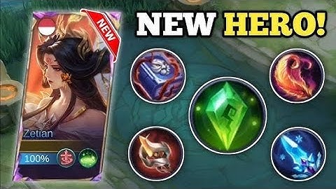 New Hero Zetian Best Build and Emblem!! - Build Top 1 Global Zetian ~ MLBB