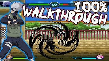 Bleach Vs Naruto 3.3 - Kakashi Hatake 100% Walkthrough