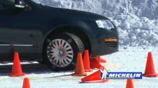 How to Stop a Car Without ABS | Michelin® Winter Driving Academy