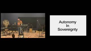 Autonomy In Sovereignty 