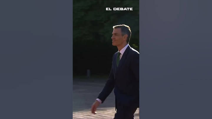 Así ha sido la llegada en solitario de Sánchez a la cena de gala en la Cumbre de la OTAN #eldebate