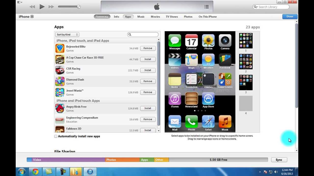 itunes download iphone