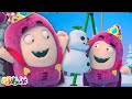 Snowman Friend! ☃️| 3 HOURS | Happy Holidays | Oddbods Full Episode Marathon | 2023 Funny Cartoons