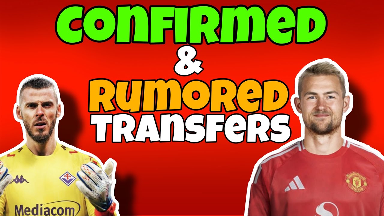 Confirmed and Rumored Football Transfers 😱 - YouTube