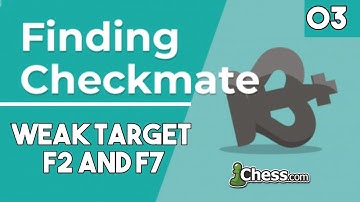 03. Weak Target: f2 and f7 [Finding Checkmate] Chess com