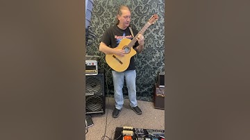 Fingerstyle Guitar Solo + Boomerang Looper Pedal by Andy Schiller of BeyondGuitar #fingerstyleguitar