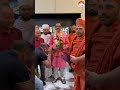 P.P. Bhavi Aachary 108 Shree Nrigendraprasadji Maharajshree Arrive At UK
