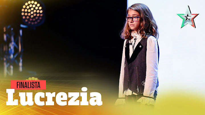 Lucrezia, battute da Golden Buzzer