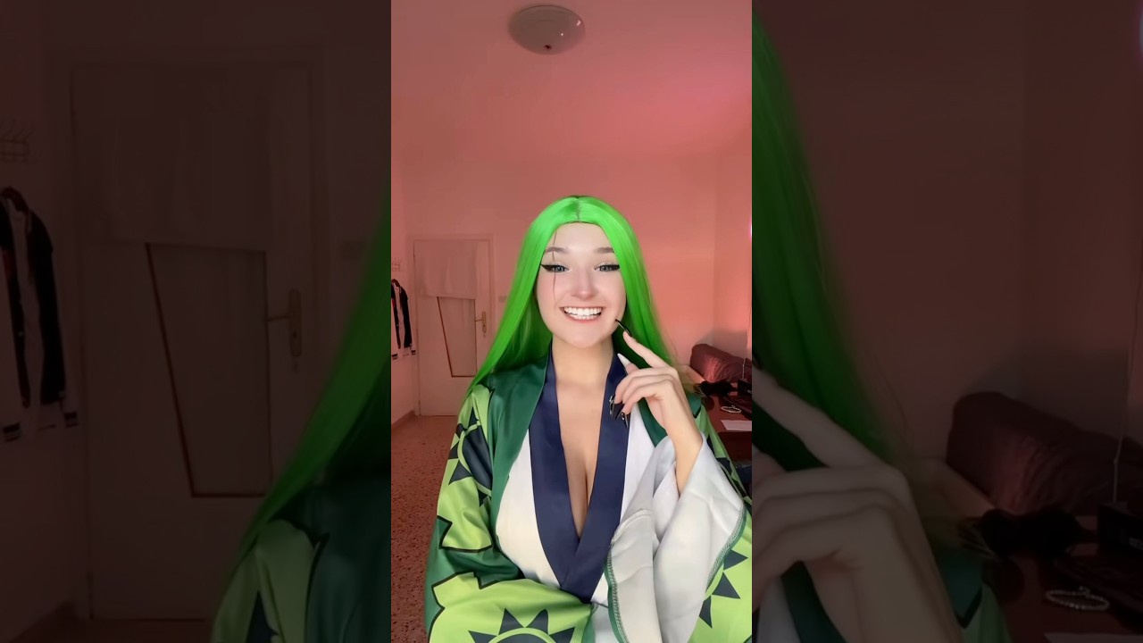2022. My first ever cosplay…Smash or Pass?👀💚 #onepiece #zoro #anime #fyp #cosplay #waifu