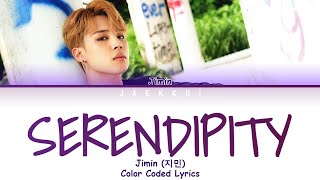 Jimin (박지민) - SERENDIPITY (Color Coded Lyrics Eng/Rom/Han가사) [Full Length Edition]