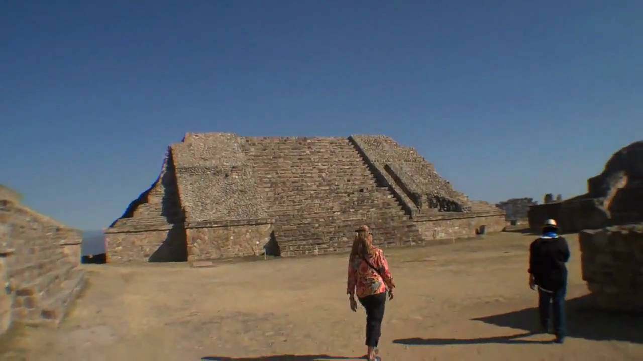 Zapotec ruins at Monte Alban, Oaxaca