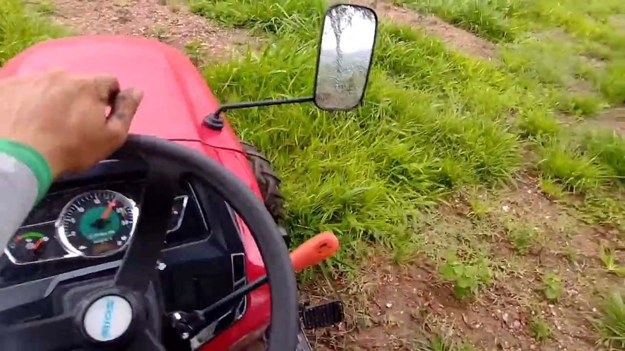 amaciando o trator yanmar Solis 26 será que gostei!?