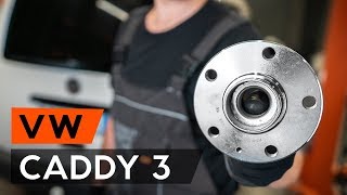 Kako zamenjati zadnje kolesni ležaj na VW CADDY 3 (2KB) [VODIČ AUTODOC]