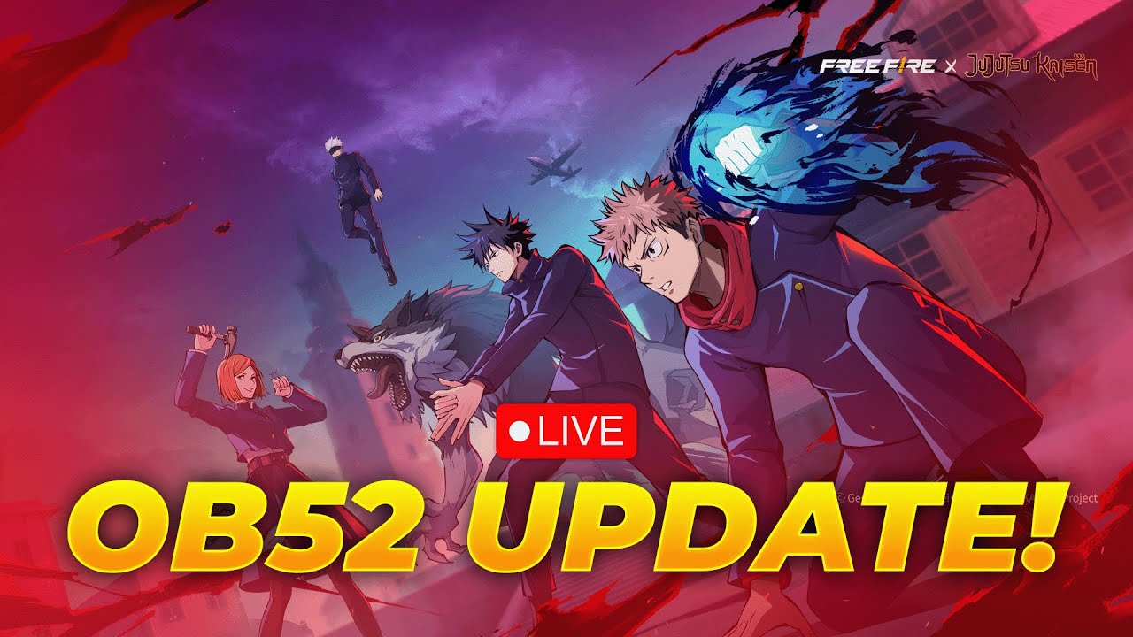 🔴[Live] OB52 Update🔥Br New Rank Season - 49🔥🥵#freefirelive #shortsfeed ...