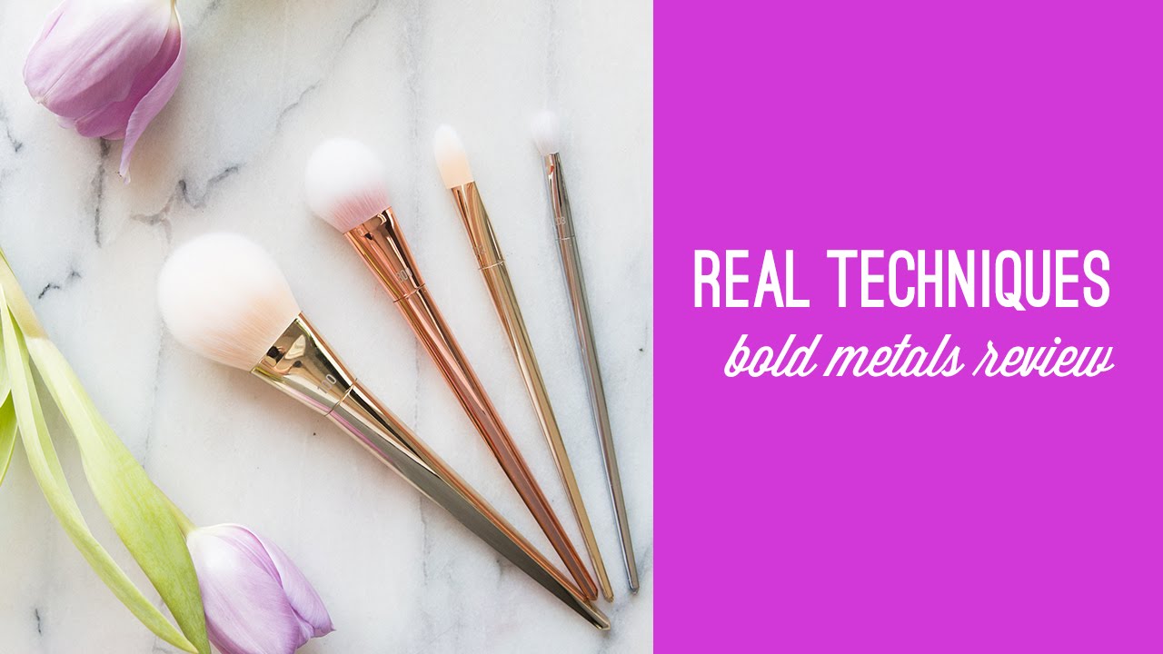 Real Techniques Bold Metals Brushes